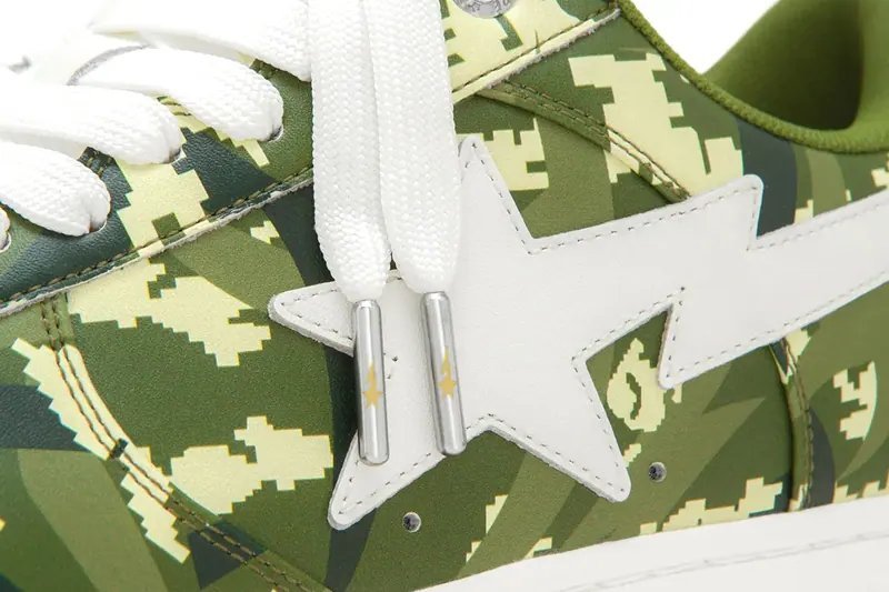 Image from CLOT and BAPE Reunite for Dual-Camo BAPESTA Sneaker Drop
