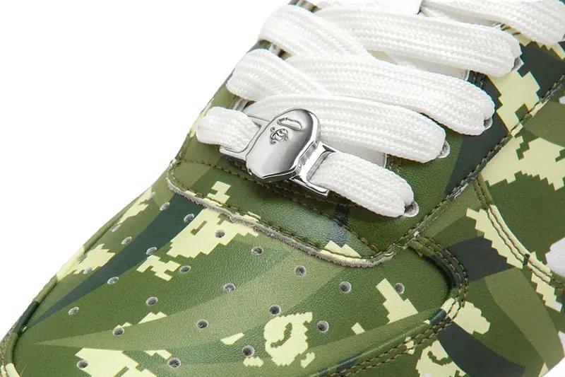 Image from CLOT and BAPE Reunite for Dual-Camo BAPESTA Sneaker Drop