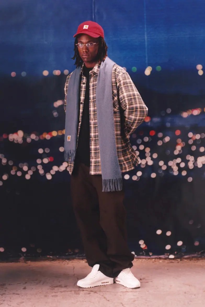 Image from Carhartt WIP FW25 Spotlights Vintage Camo and Jewel-Toned Workwear