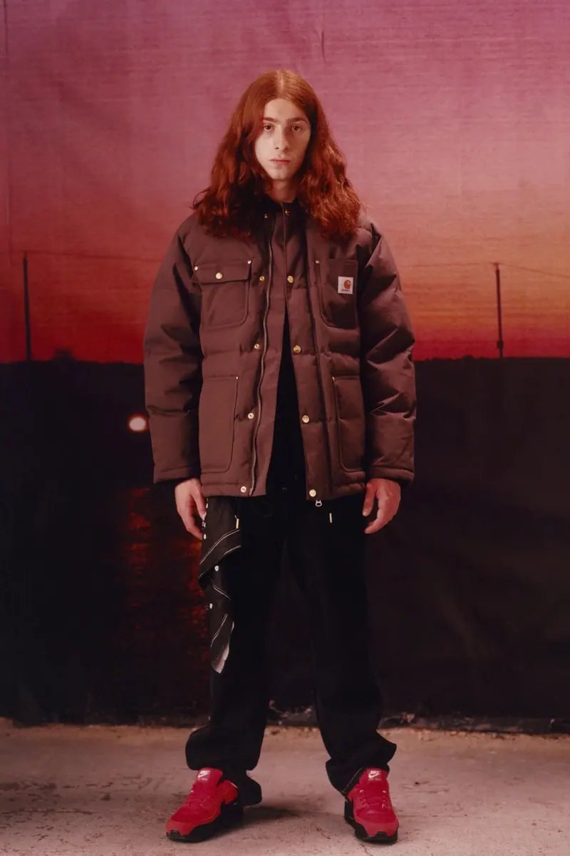 Image from Carhartt WIP FW25 Spotlights Vintage Camo and Jewel-Toned Workwear