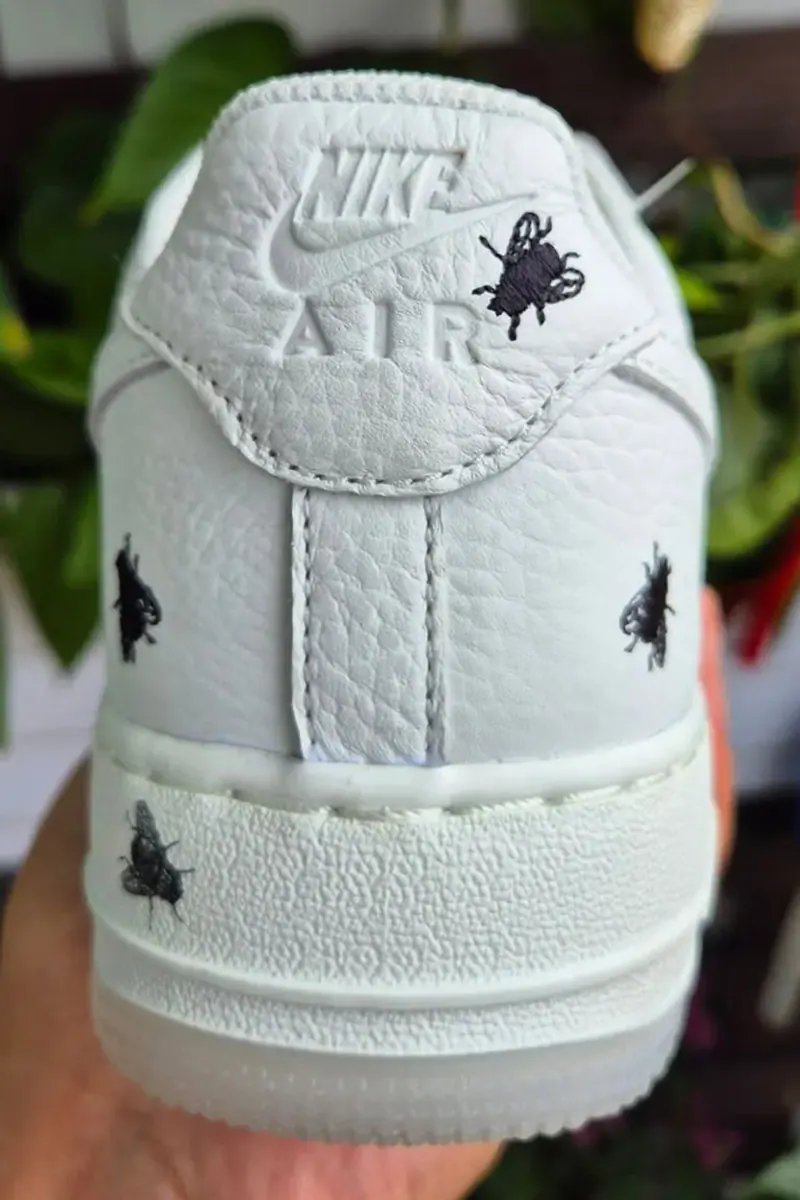 Image from Houseflies Land on the Nike Air Force 1 Low