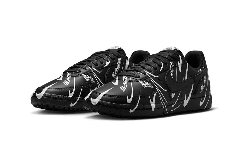 Image from Official Look at BLACK COMME des GARÇONS and Nike's New Monochrome Field General 82