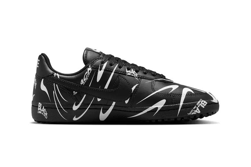 Image from Official Look at BLACK COMME des GARÇONS and Nike's New Monochrome Field General 82