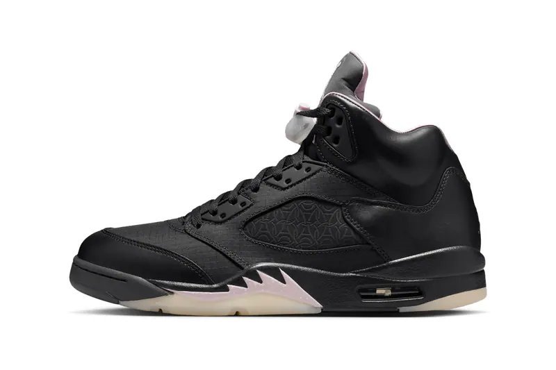 Image from Official Look at Paris Saint-Germain's Air Jordan 5 "Off Noir"