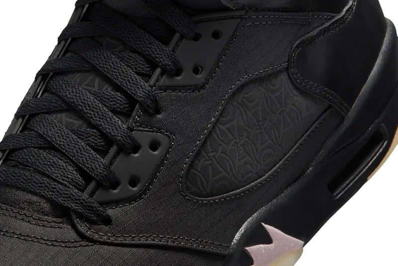 Image from Official Look at Paris Saint-Germain's Air Jordan 5 "Off Noir"