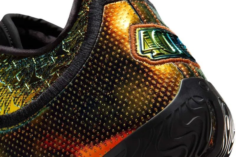 Image from Official Look at the Nike LeBron 23 “40K Gold”