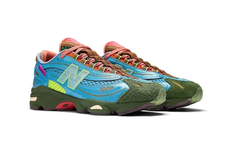 Image from Official Look at the Salehe Bembury x New Balance 1000 "Fog Be The Cloud"