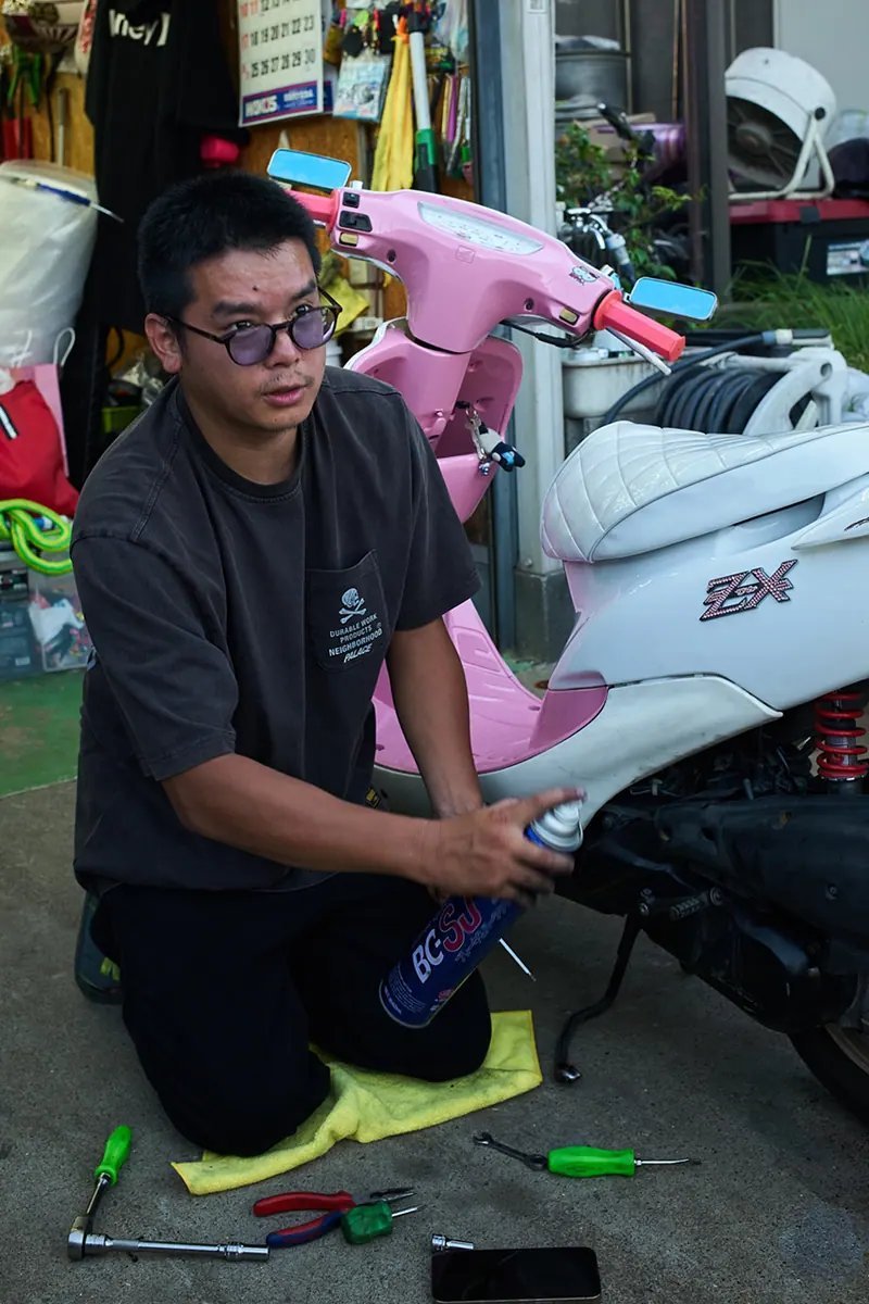 Image from Palace & NEIGHBORHOOD's Fall Capsule Celebrates Japanese Biker Culture