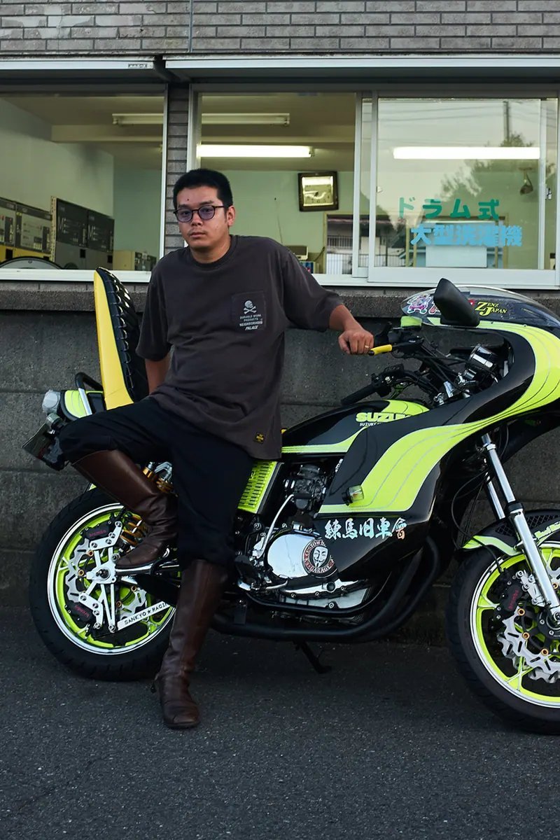 Image from Palace & NEIGHBORHOOD's Fall Capsule Celebrates Japanese Biker Culture