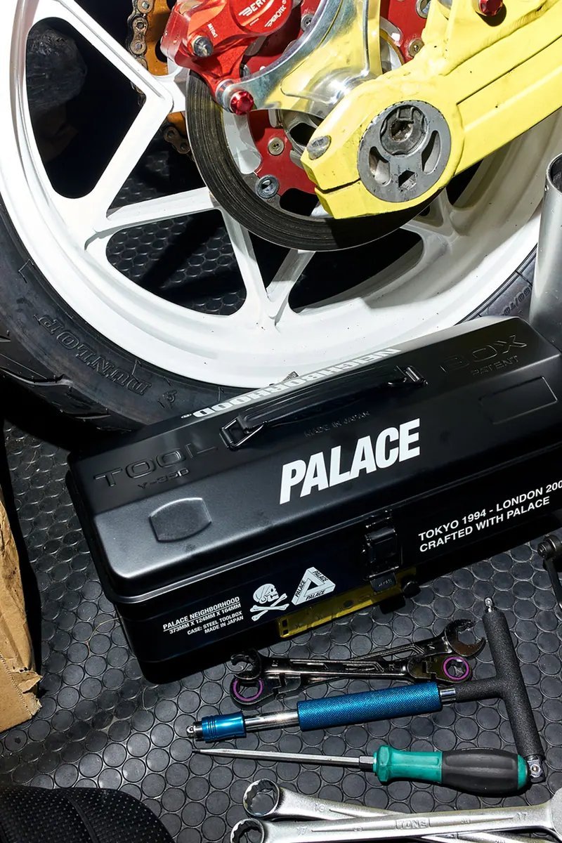 Image from Palace & NEIGHBORHOOD's Fall Capsule Celebrates Japanese Biker Culture