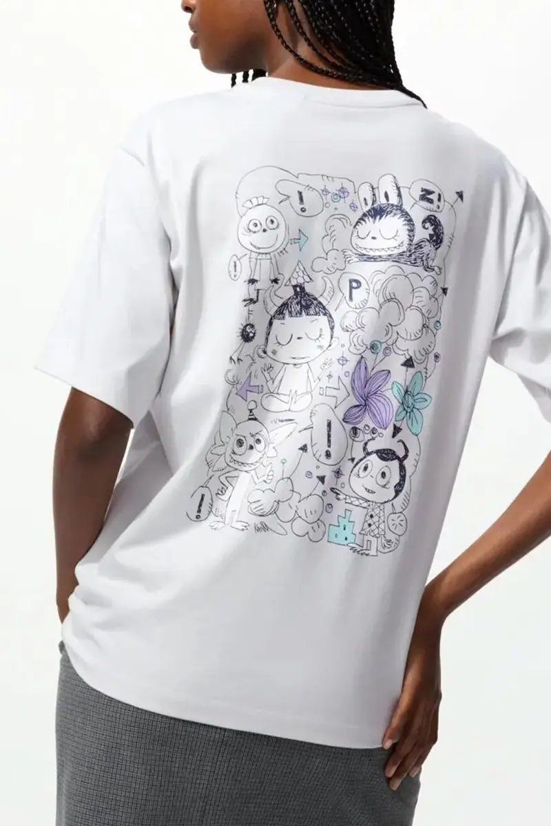 Image from UNIQLO UT and POP MART Unite for "The Monsters" Collection