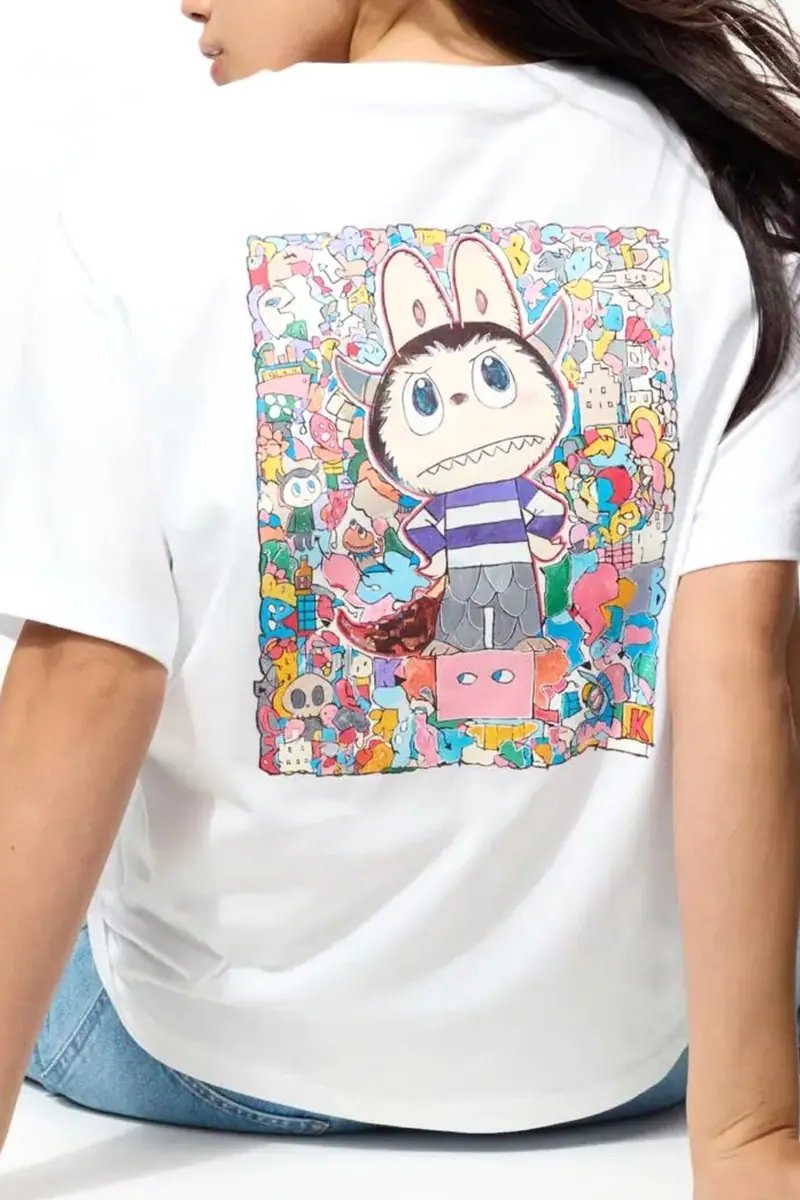 Image from UNIQLO UT and POP MART Unite for "The Monsters" Collection