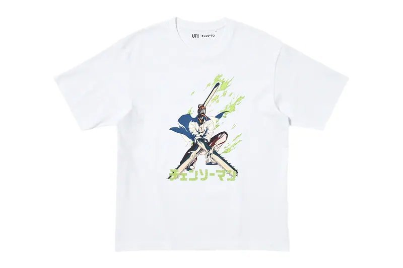 Image from Uniqlo Reveals New ‘Chainsaw Man’ UT Collection