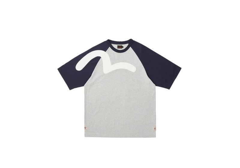 Palace Evisu Raglan Tee Grey
