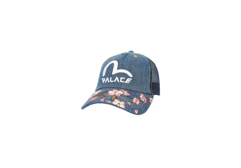 Palace Evisu Trucker Cap Denim