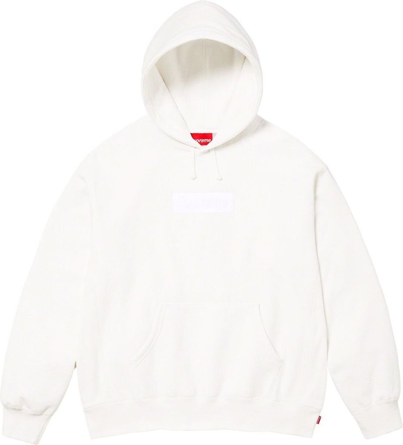 Supreme Box Logo Hoodie White