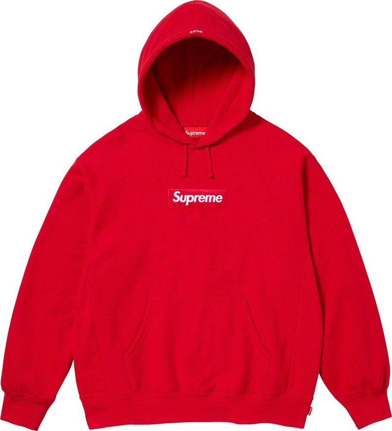 Supreme Box Logo Hoodie Red