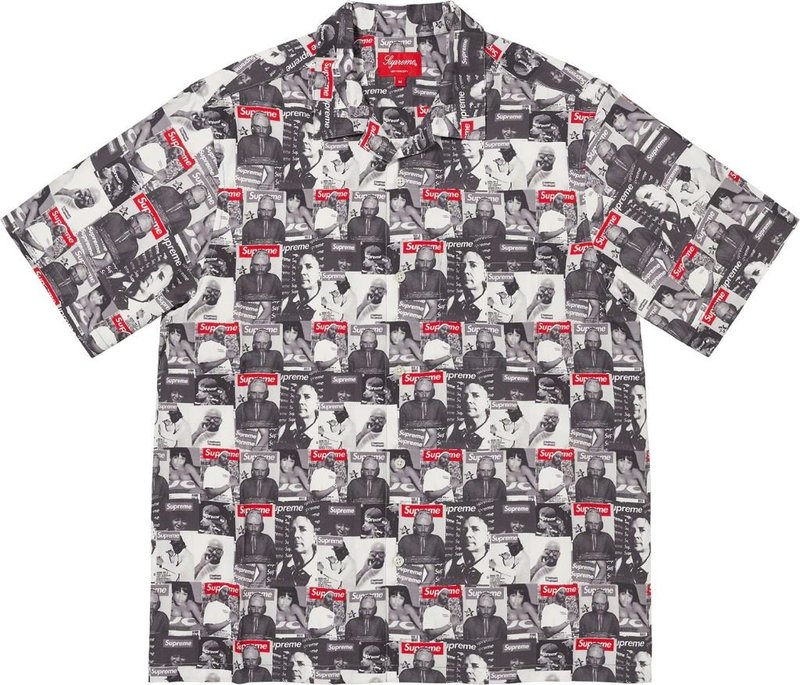 Supreme Magazine S/S Shirt Grey