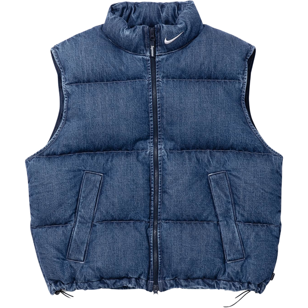 Supreme Supreme Nike Denim Puffer Vest (SS24) - Supreme/Nike Denim Puffer Vest_1713175548722.png - $178