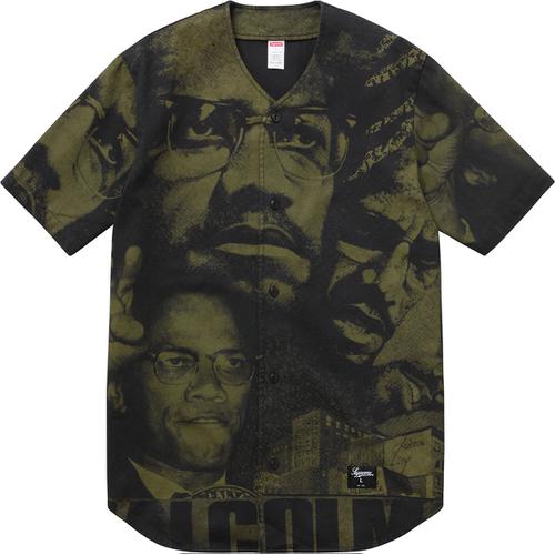 Supreme Malcolm X™ Baseball Jersey (SS15)