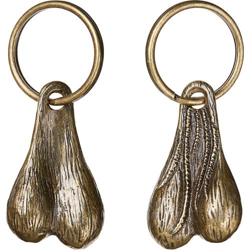 Supreme Brass Balls Keychain (SS16)