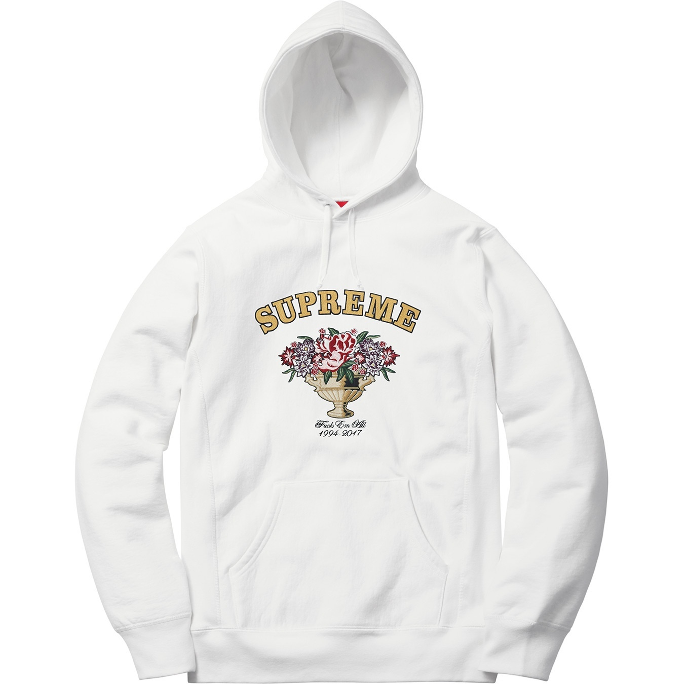 Supreme Centerpiece Hooded Sweatshirt (FW17) - $158