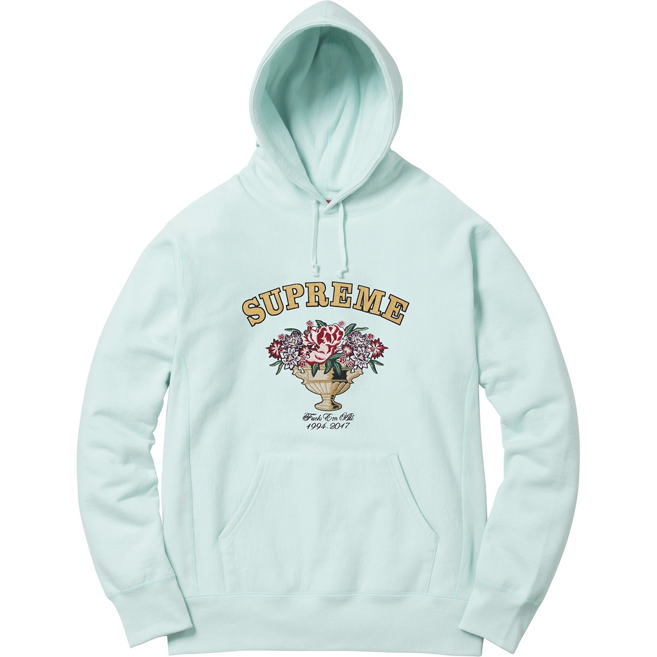 Supreme Centerpiece Hooded Sweatshirt (FW17) - $158