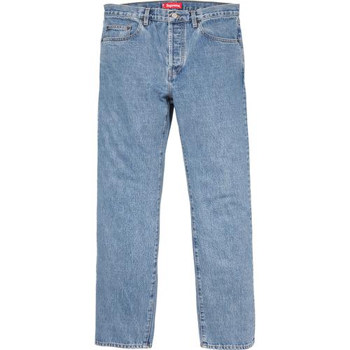 Supreme Stone Washed Slim Jeans (FW17) - $158