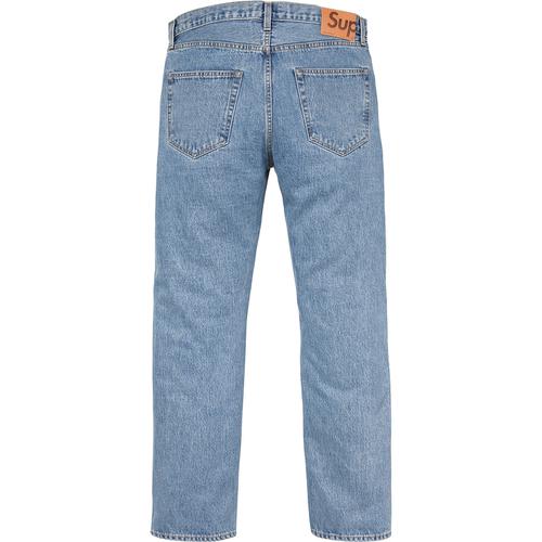 Supreme Stone Washed Slim Jeans (FW17) - $158