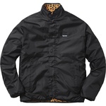 Supreme Leopard Fleece Reversible Jacket (FW17)
