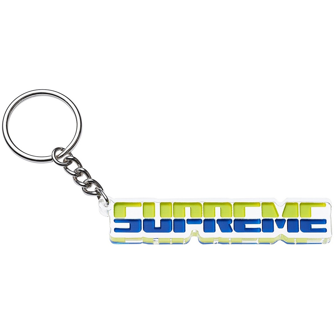 Supreme Embossed Keychain (FW17) - $12