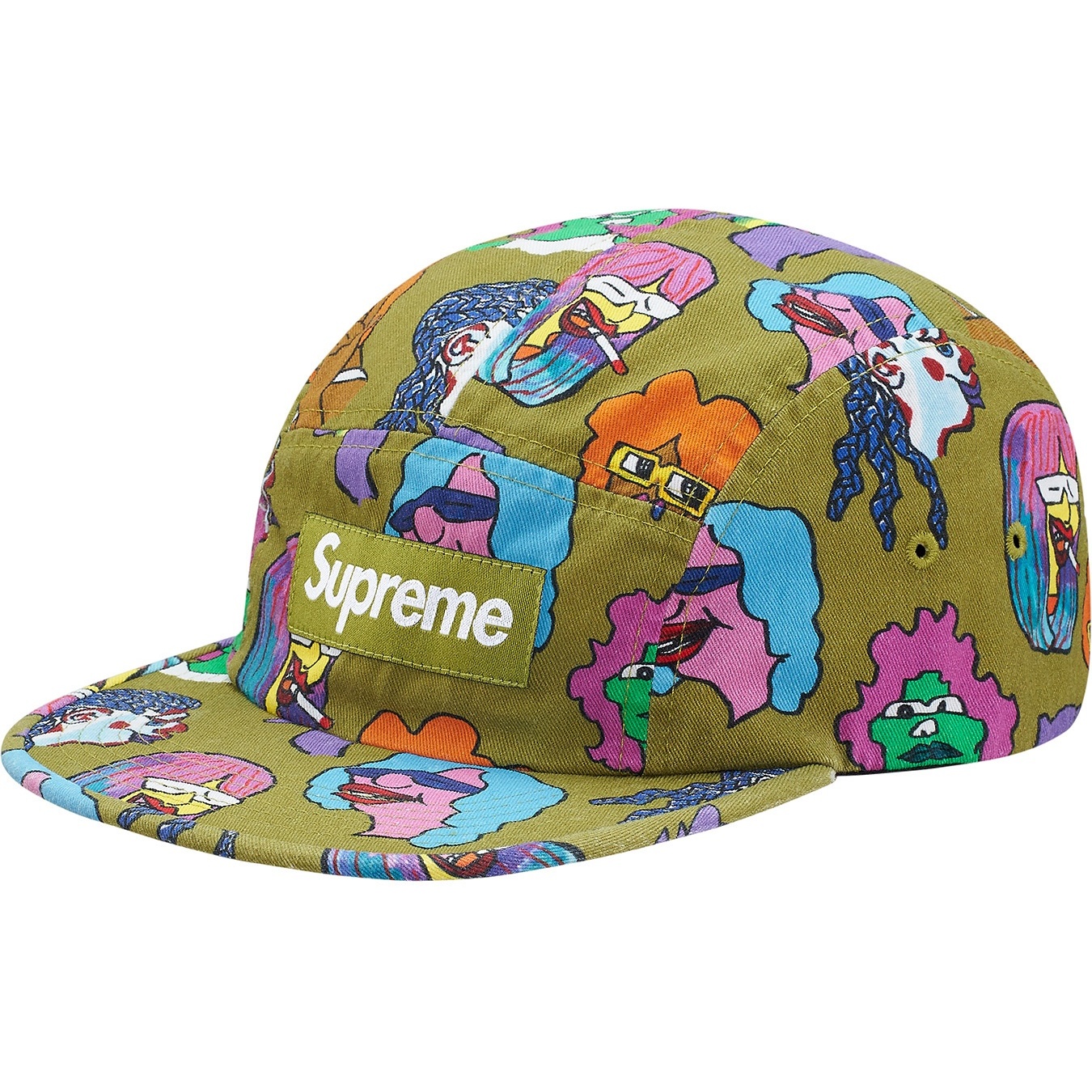 Supreme Gonz Heads Camp Cap (FW17) - $48