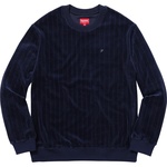 Supreme Ribbed Velour Crewneck (FW17)