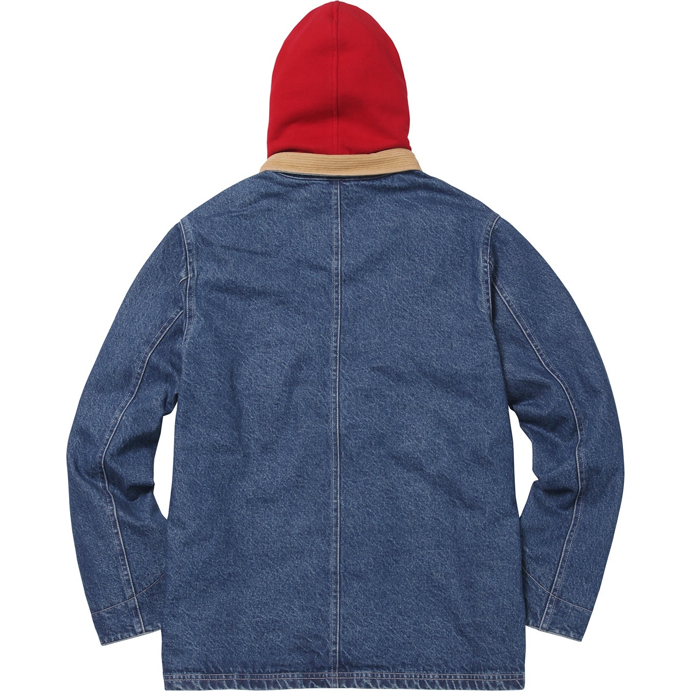 Supreme Hooded Chore Coat (FW17) - $188