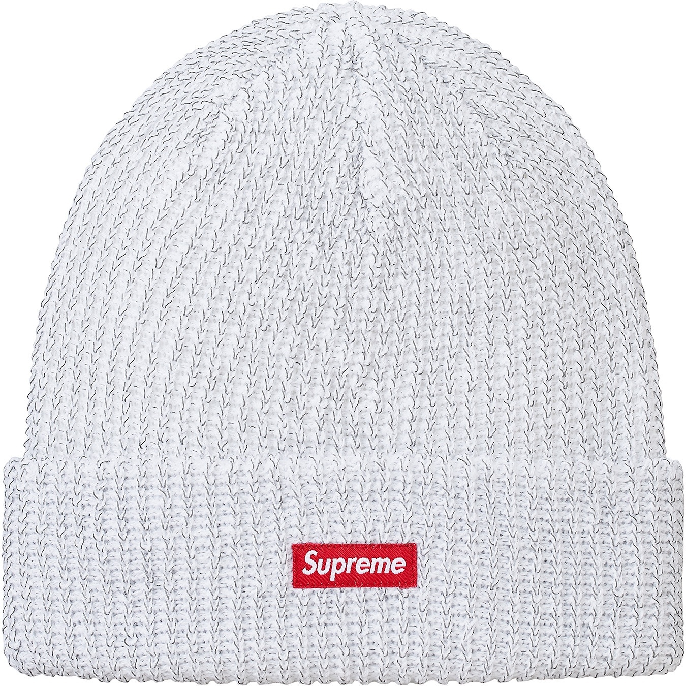 Supreme Reflective Loose Gauge Beanie (FW17) - $38