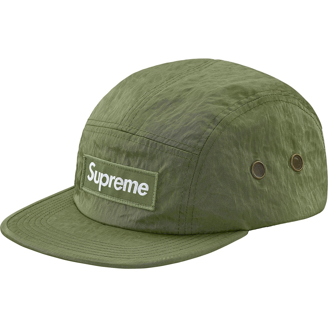 Supreme Washed Nylon Camp Cap (FW17) - $48