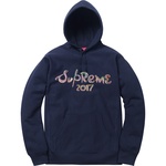 Supreme Brush Logo Hooded Sweatshirt (FW17)