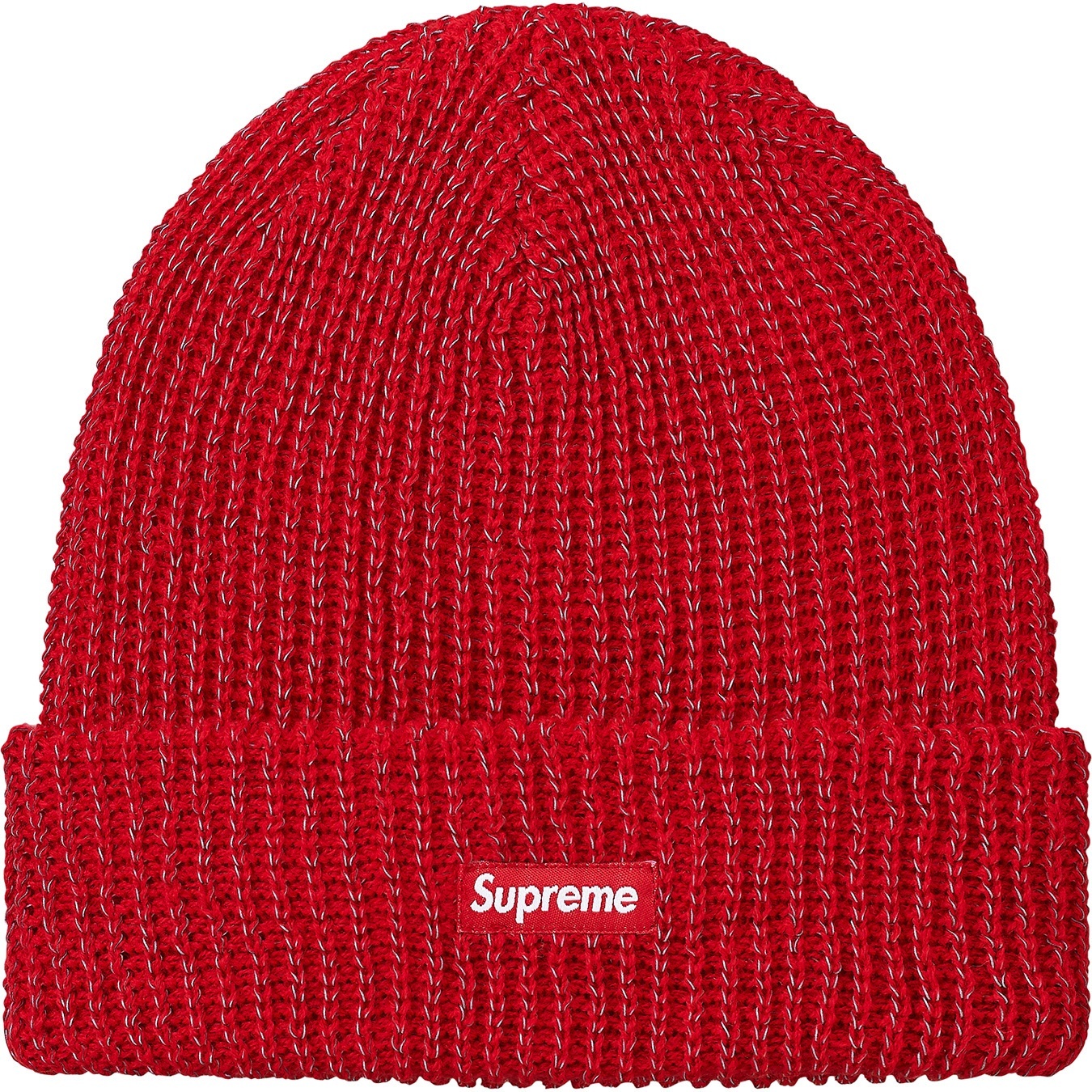 Supreme Reflective Loose Gauge Beanie (FW17) - $38