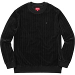 Supreme Ribbed Velour Crewneck (FW17)