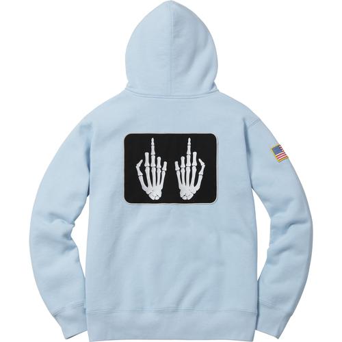 Supreme Supreme HYSTERIC GLAMOUR Patches Zip Up Sweatshirt (FW17) - $178