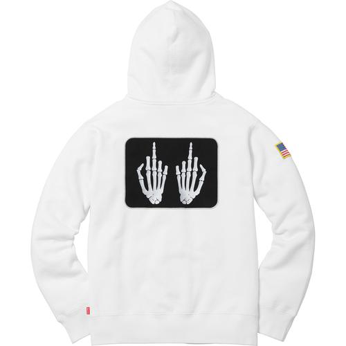 Supreme Supreme HYSTERIC GLAMOUR Patches Zip Up Sweatshirt (FW17) - $178