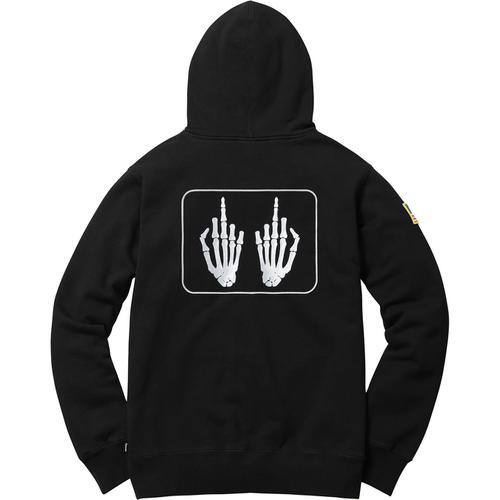 Supreme Supreme HYSTERIC GLAMOUR Patches Zip Up Sweatshirt (FW17) - $178