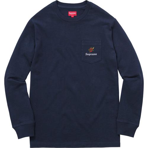 Supreme Sacred Heart L S Pocket Tee (FW17) - $88
