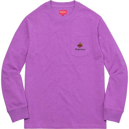 Supreme Sacred Heart L S Pocket Tee (FW17) - $88