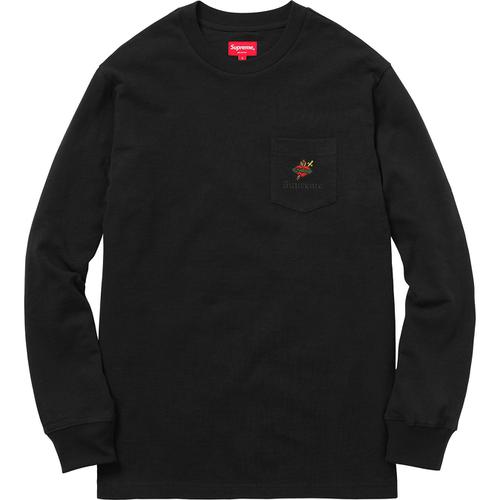 Supreme Sacred Heart L S Pocket Tee (FW17) - $88