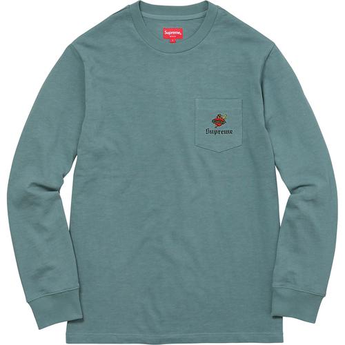 Supreme Sacred Heart L S Pocket Tee (FW17) - $88