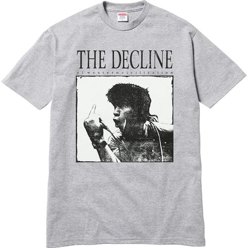 Supreme Decline of Western Civilization Tee (FW17) - $44