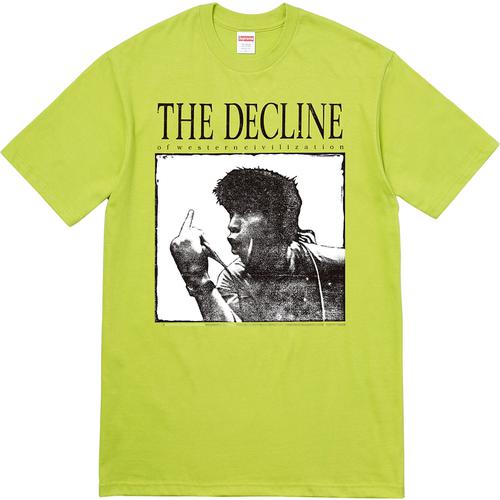 Supreme Decline of Western Civilization Tee (FW17) - $44