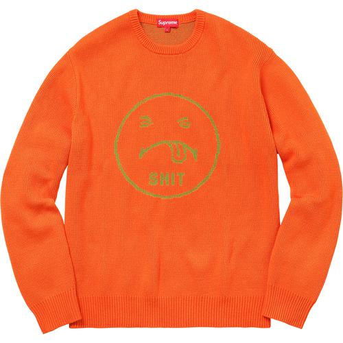 Supreme Shit Sweater (FW17) - $148