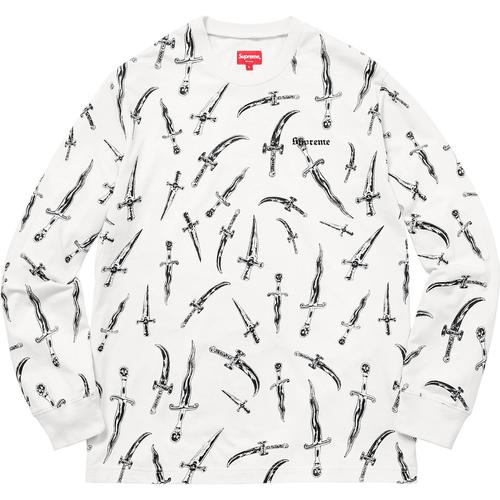 Supreme Daggers L S Top (FW17) - $110